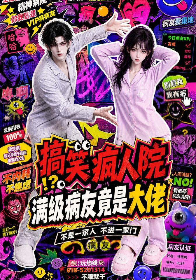 搞笑疯人院：满级病友竟是大佬(全集)